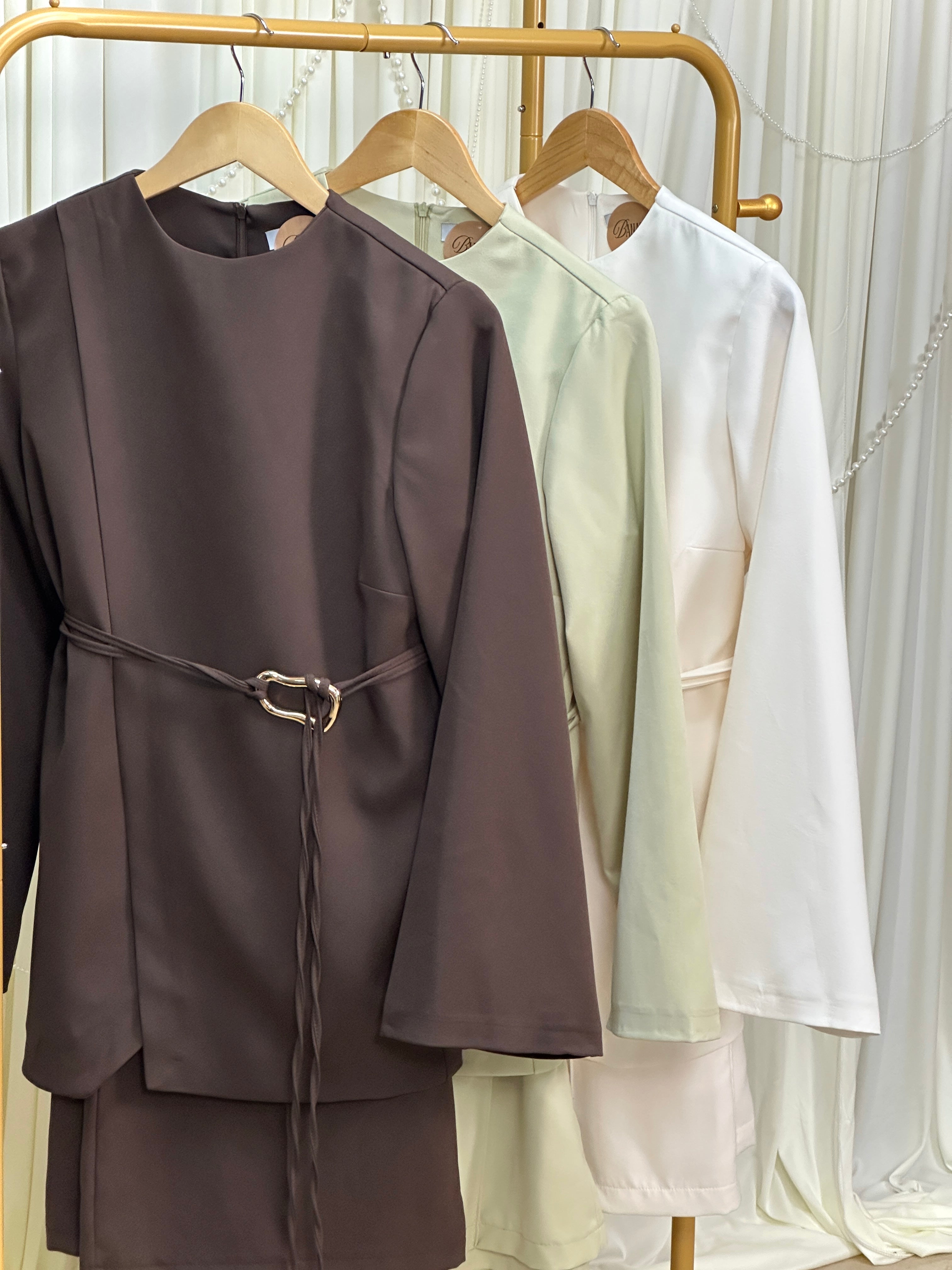 Double Front Blazer Set