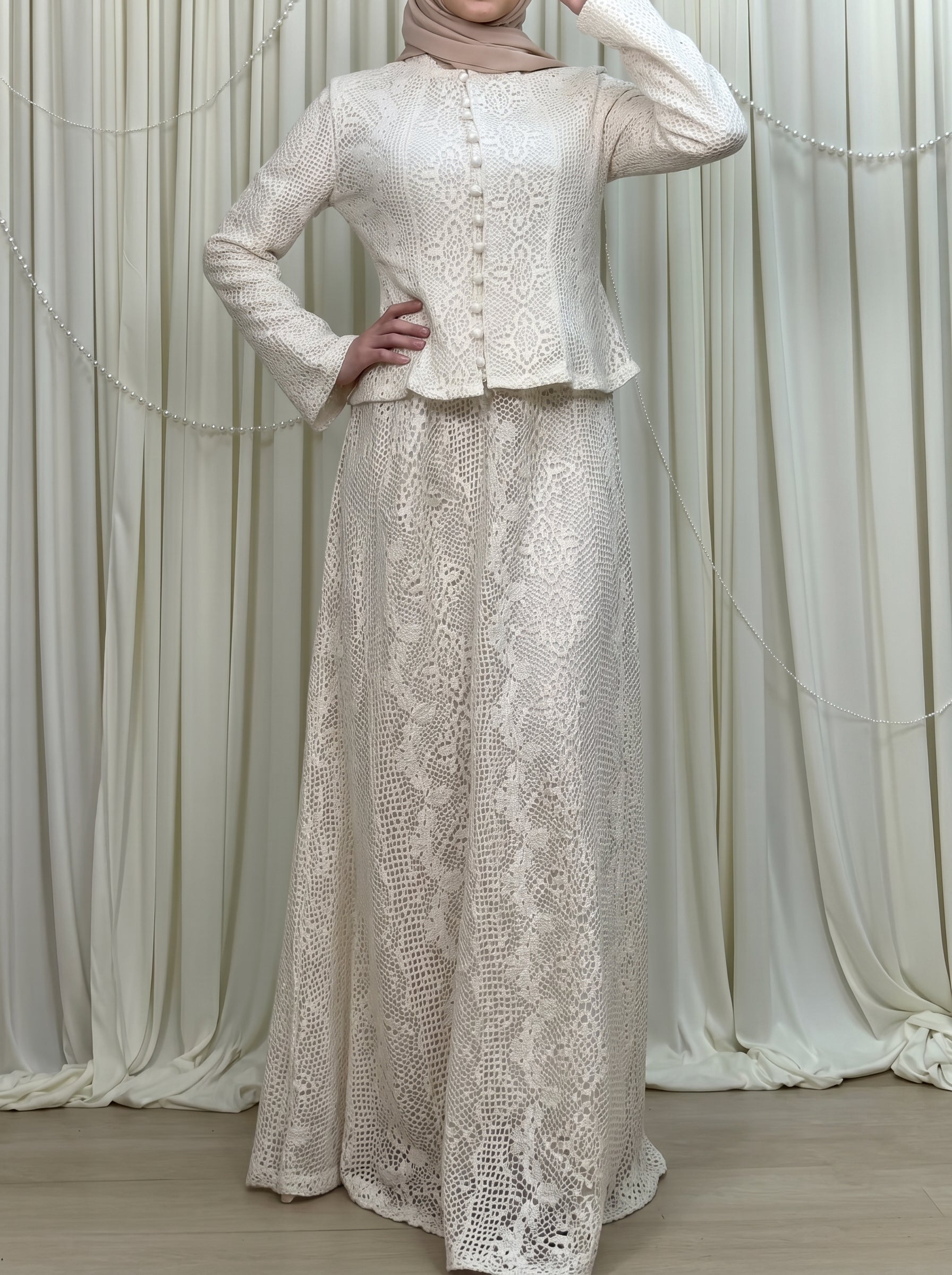 Lace Skirt Set