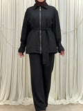 Belted Trench Set