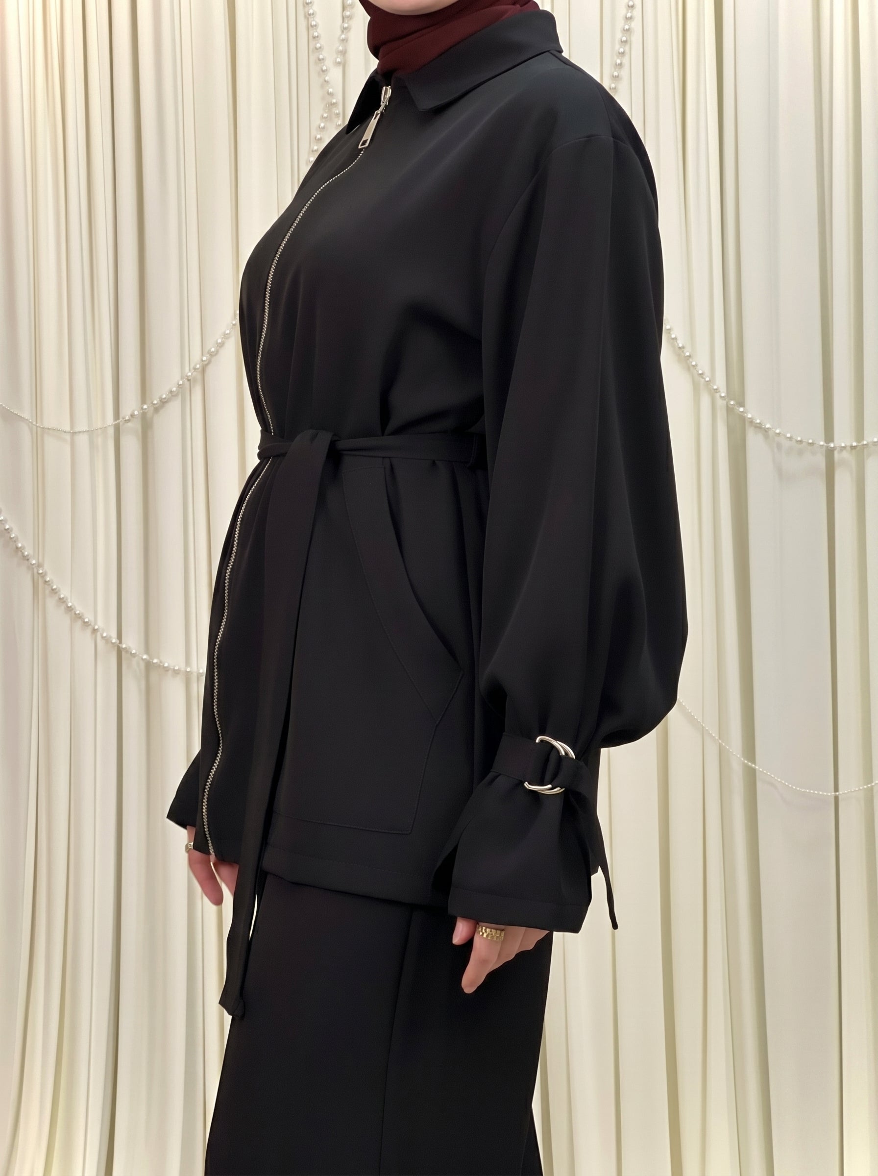 Belted Trench Set