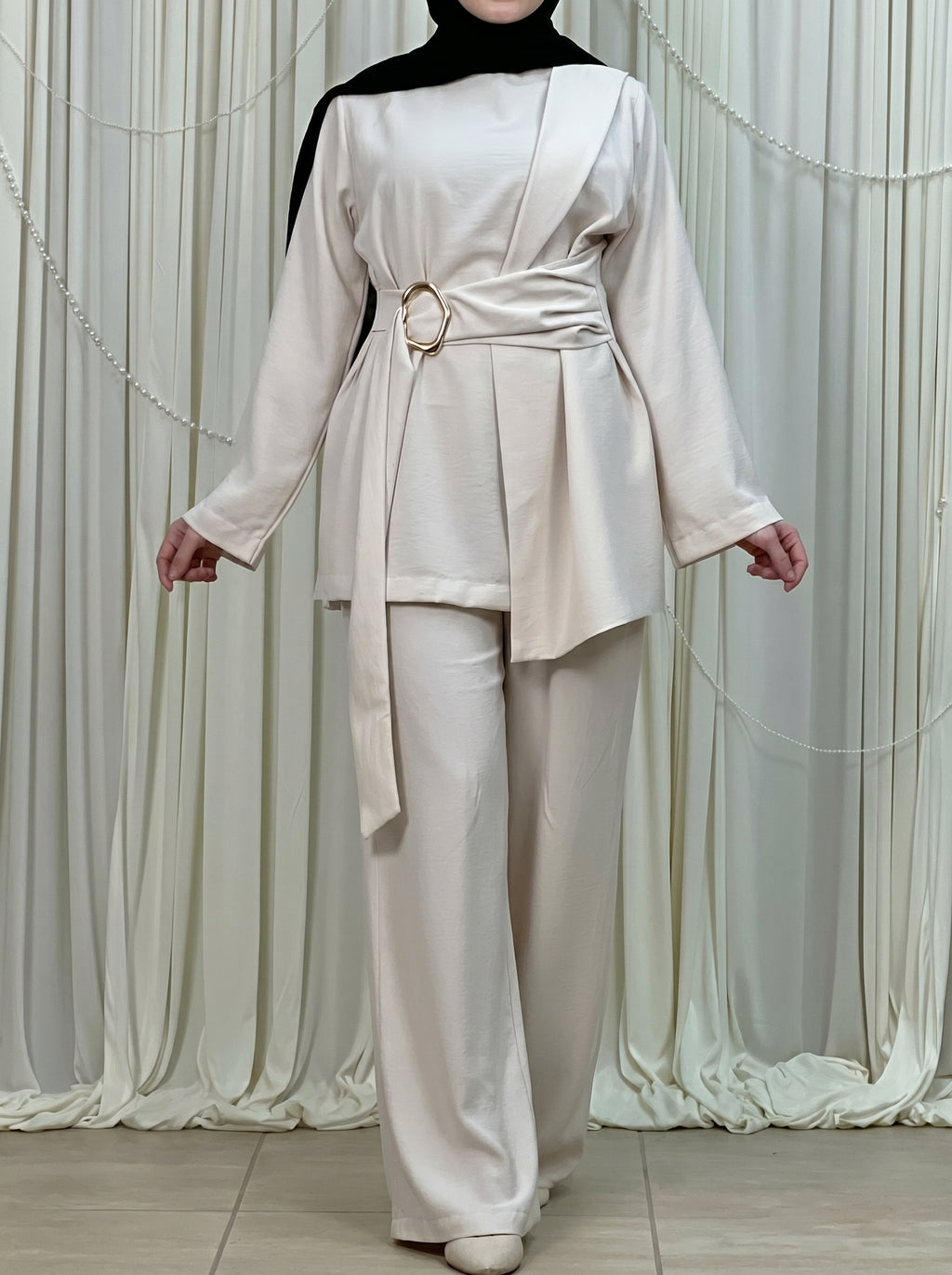 Belted Wrap Set