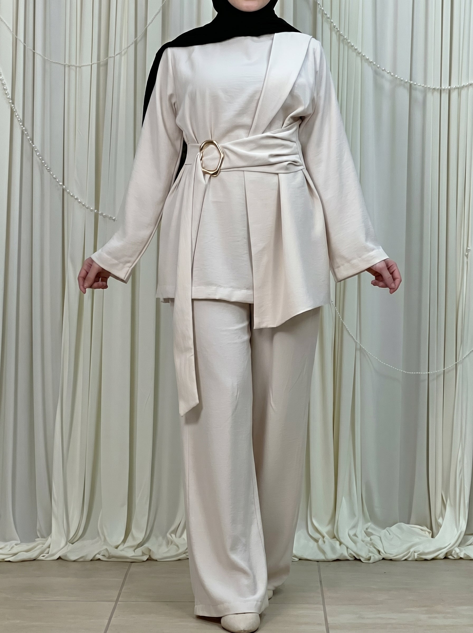 Belted Wrap Set